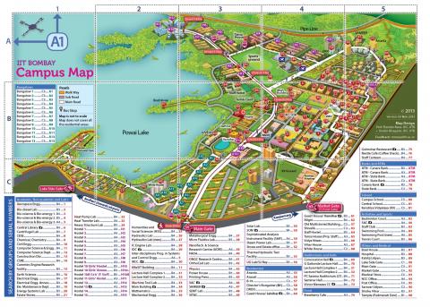 IIT Bombay Campus map (Isometric)