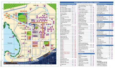 IIT Bombay Campus Map (2D)