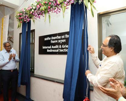 Inauguration of New Internal Audit & Grievance Redressal Section office at IIT Bombay